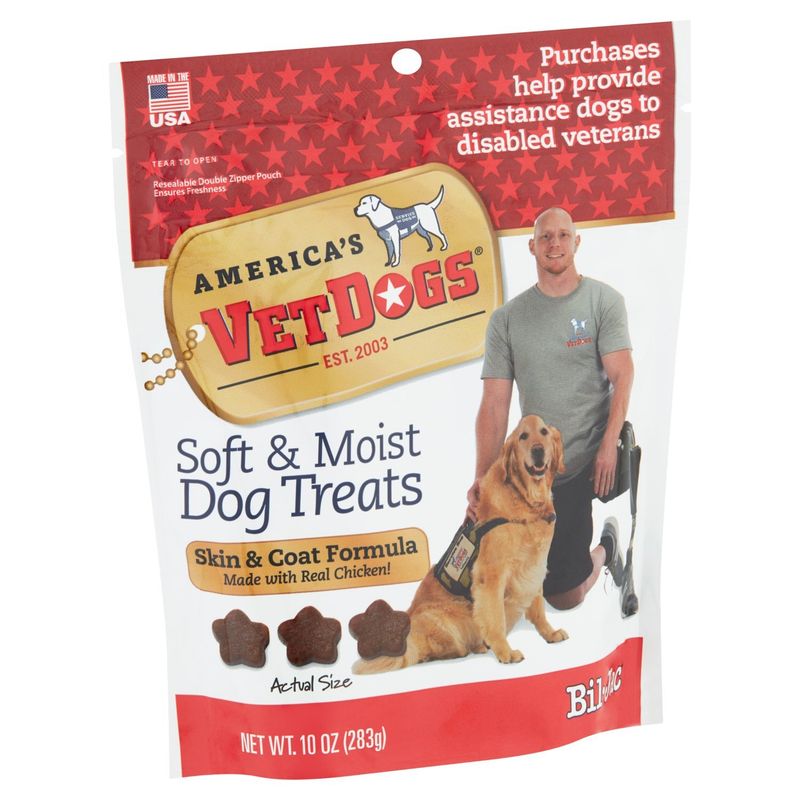 America's VetDogs Soft &amp; Moist Dog Treats, 10 oz