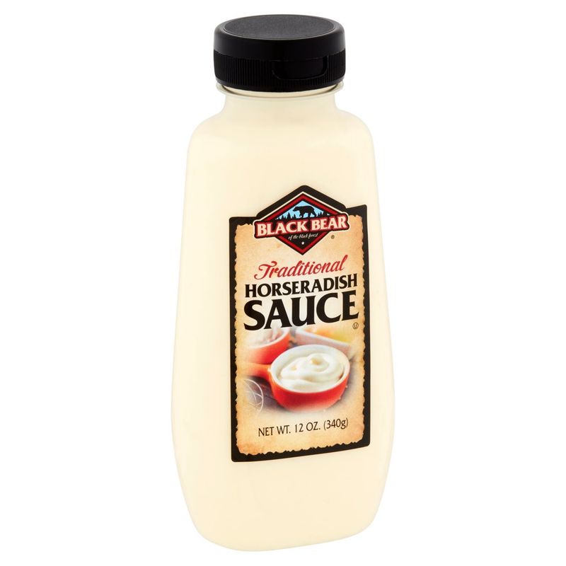 Black Bear Traditional Horseradish Sauce, 12 oz