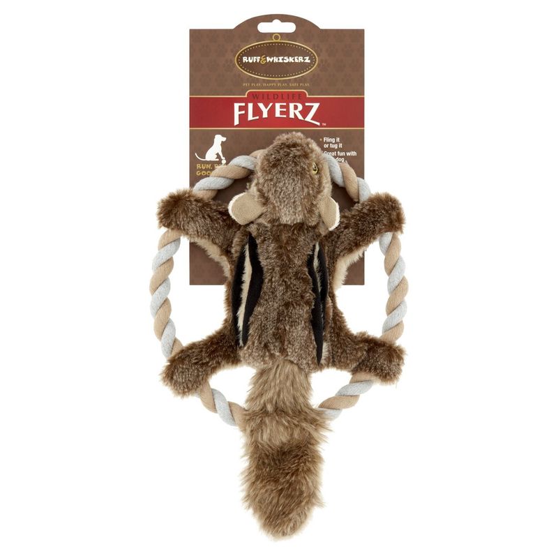 Ruff &amp; Whiskerz Wildlife Flyerz Dog Toy