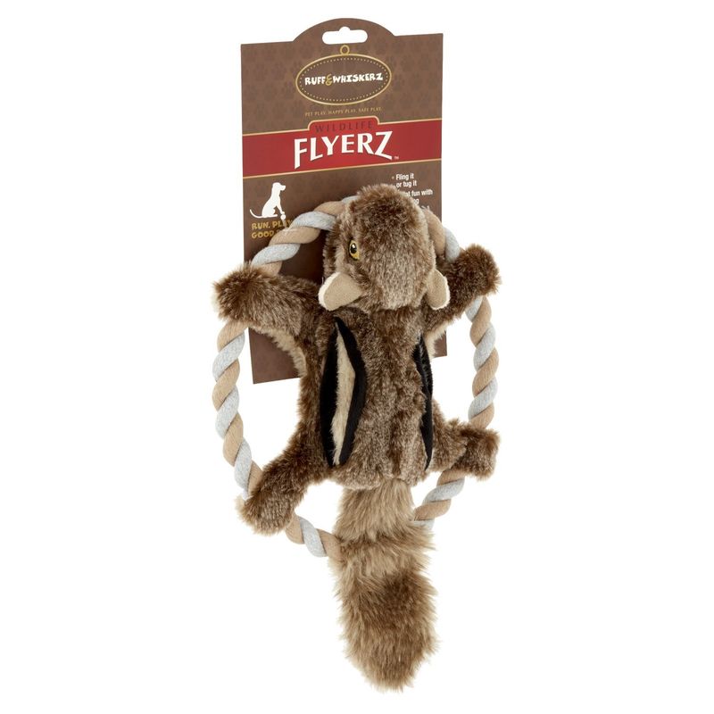 Ruff &amp; Whiskerz Wildlife Flyerz Dog Toy