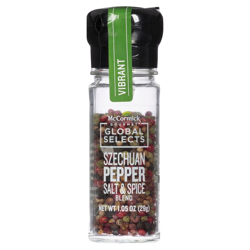 McCormick Gourmet Global Selects Vibrant Szechuan Pepper Salt &amp; Spice Blend, 1.05 oz