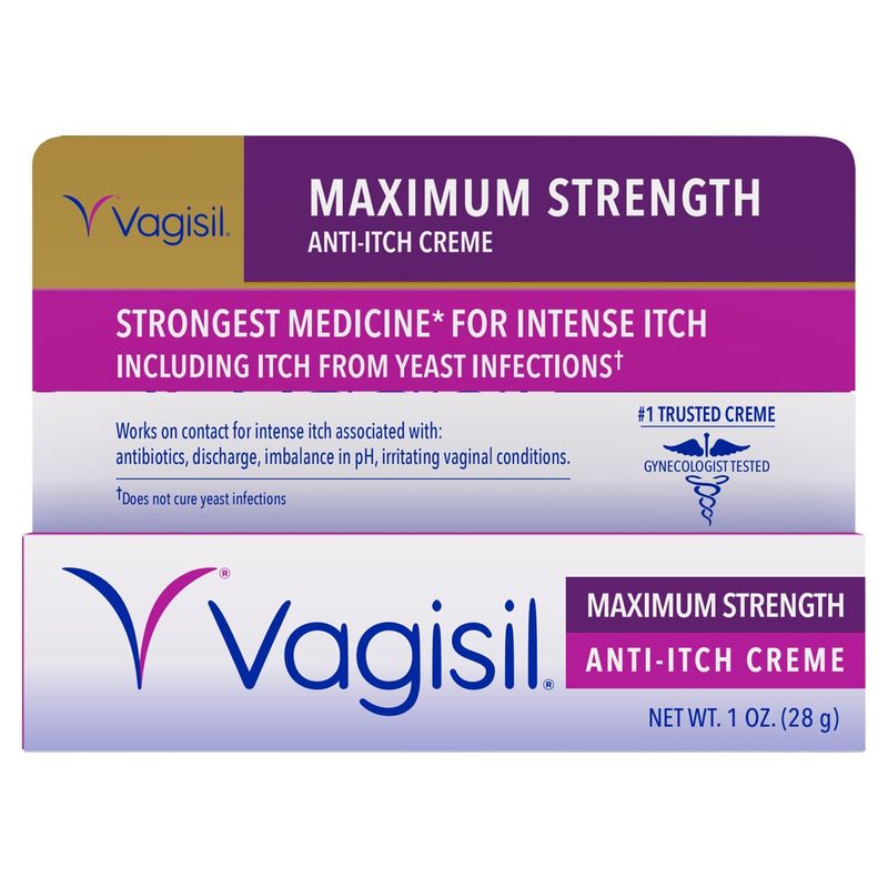 Vagisil Maximum Strength Anti-Itch Creme, 1 oz