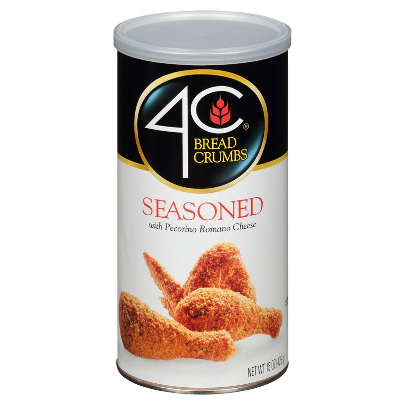 4C Seasoned Bread Crumbs , 15 oz