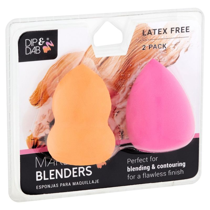 Jacent Dip &amp; Dab Make-Up Blenders, 2 count
