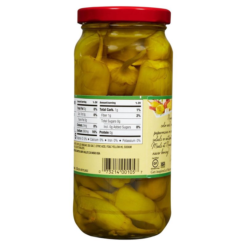 Mezzetta Golden Greek Peperoncini, 16 fl oz