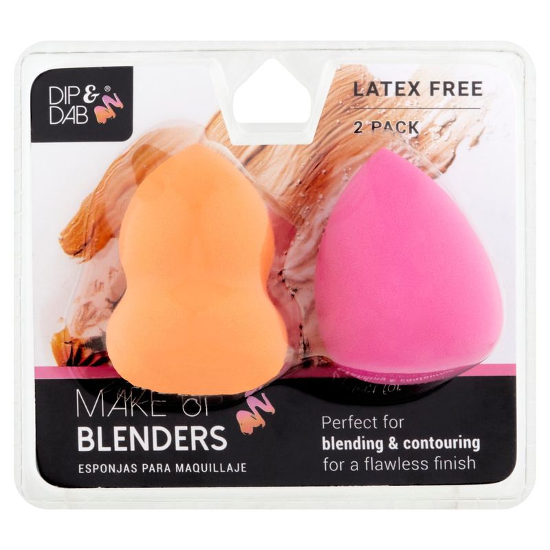 Jacent Dip &amp; Dab Make-Up Blenders, 2 count