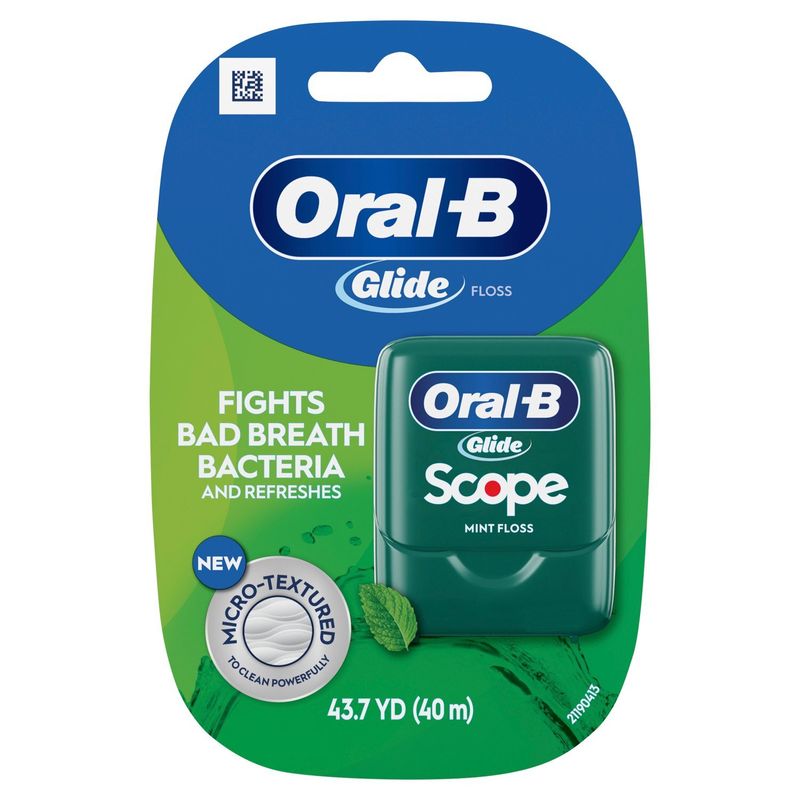 Oral-B Glide Scope Mint Floss, 43.7 yd