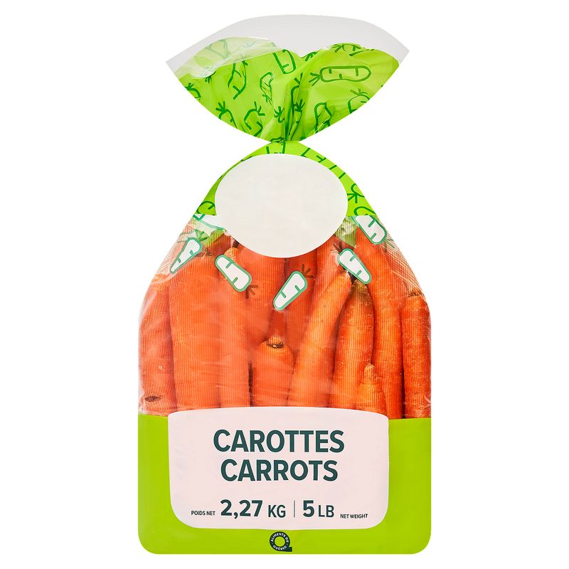 Fresh Carrots, 5 lb bag