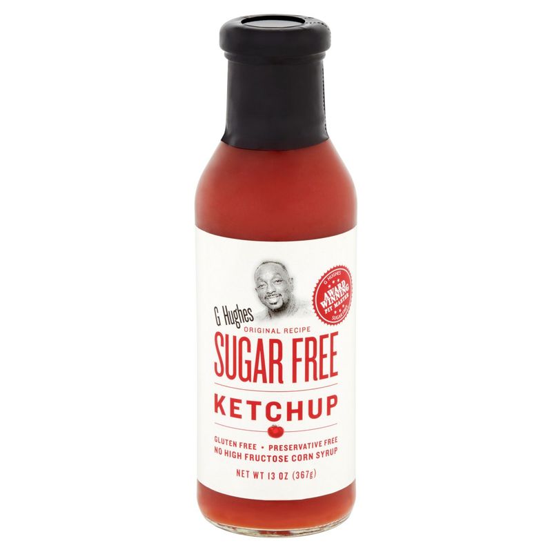 G Hughes Sugar Free Ketchup, 13 oz