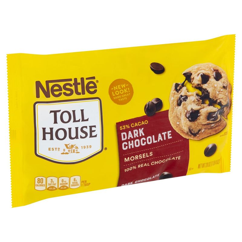 Nestlé Toll House Dark Chocolate Morsels, 20 oz