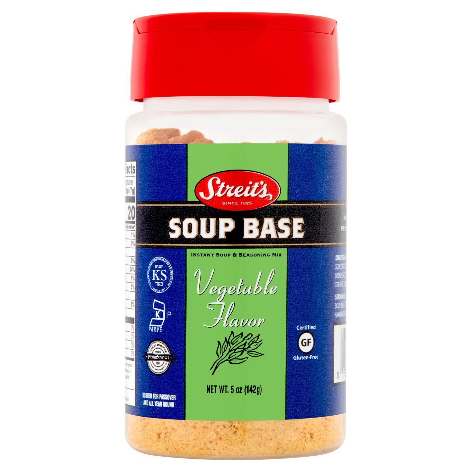 Streit's Soup Base Vegetable Flavor Instant Soup &amp; Seasoning Mix, 5 oz