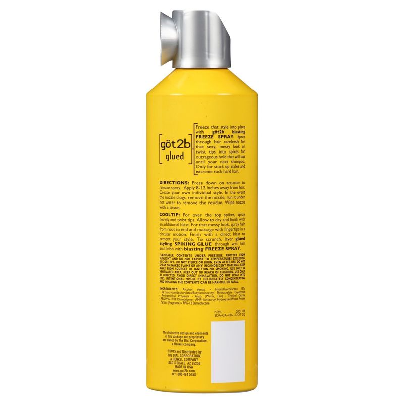 Schwarzkopf göt2b Glued Blasting Freeze Spray, 12 oz