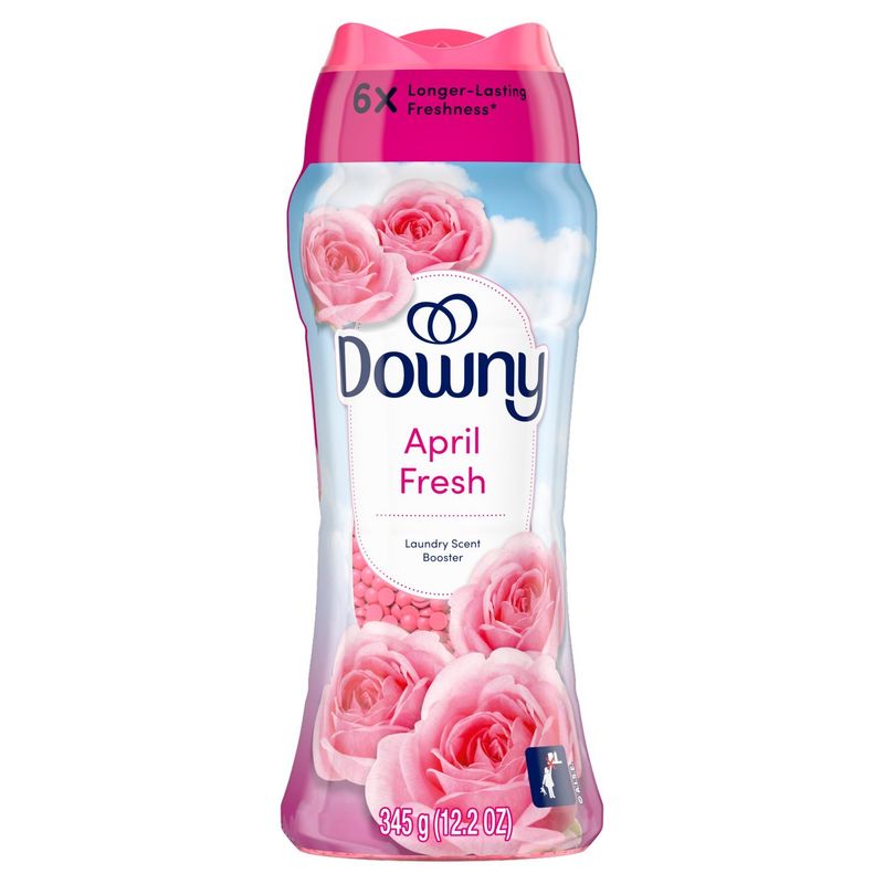 Downy April Fresh In-Wash Laundry Scent Booster Beads, 12.2 oz, laundry scent beads,  Long-lasting