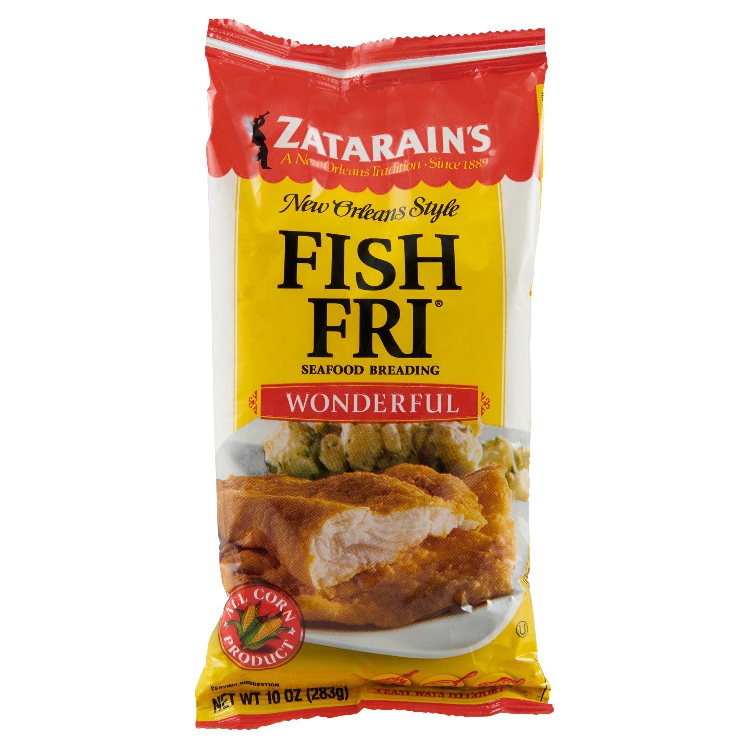 Zatarain's Fish Fri Wonderful Seafood Breading, 10 oz