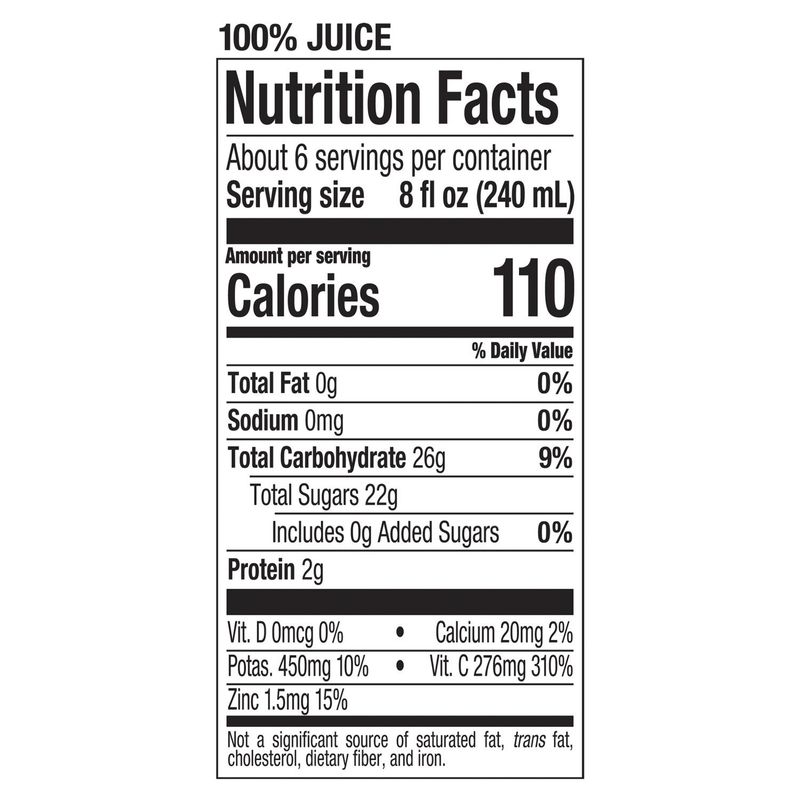 Tropicana Pure Premium 100% Orange Juice, No Pulp with Vitamin C + Zinc, 46 Fl Oz Bottle