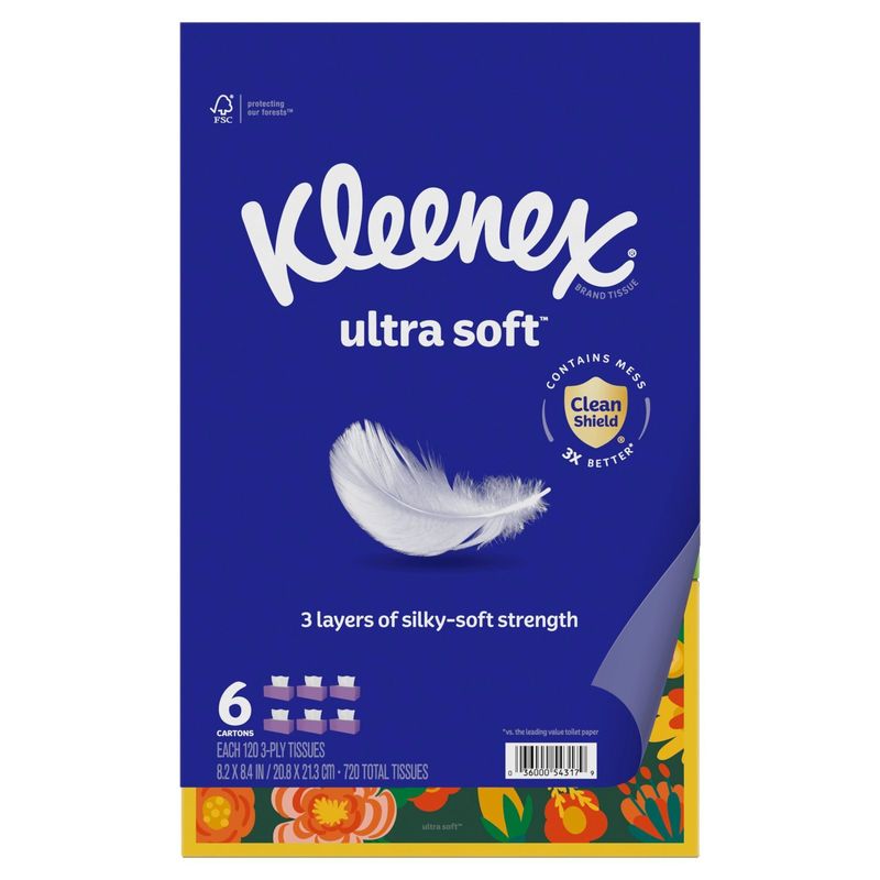 Kleenex Ultra Soft Tissues, 720 count