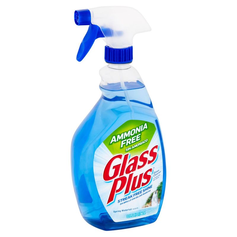 Glass Plus Spring Waterfall Scent Glass Cleaner, 32 fl oz