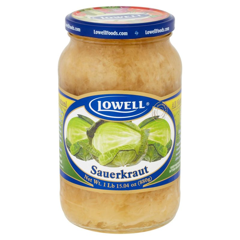 Lowell Foods Sauerkraut, 1 lb 15.04 oz