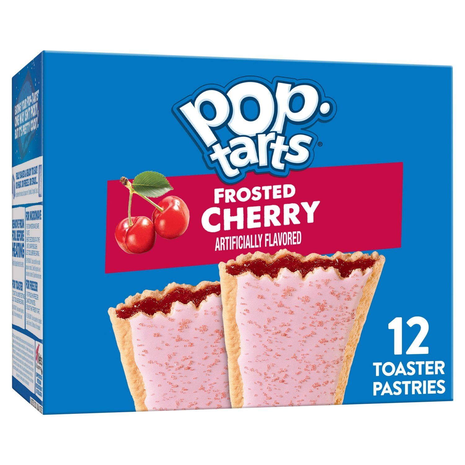 Pop-Tarts Frosted Cherry Toaster Pastries, 12 count, 20.3 oz