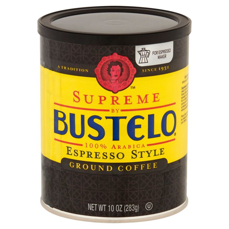 Bustelo Supreme Espresso Style Ground Coffee, 10 oz