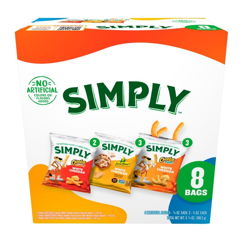 Frito Lay Simply Snacks Variety Pack, 5 7/8 Oz, 8 Count
