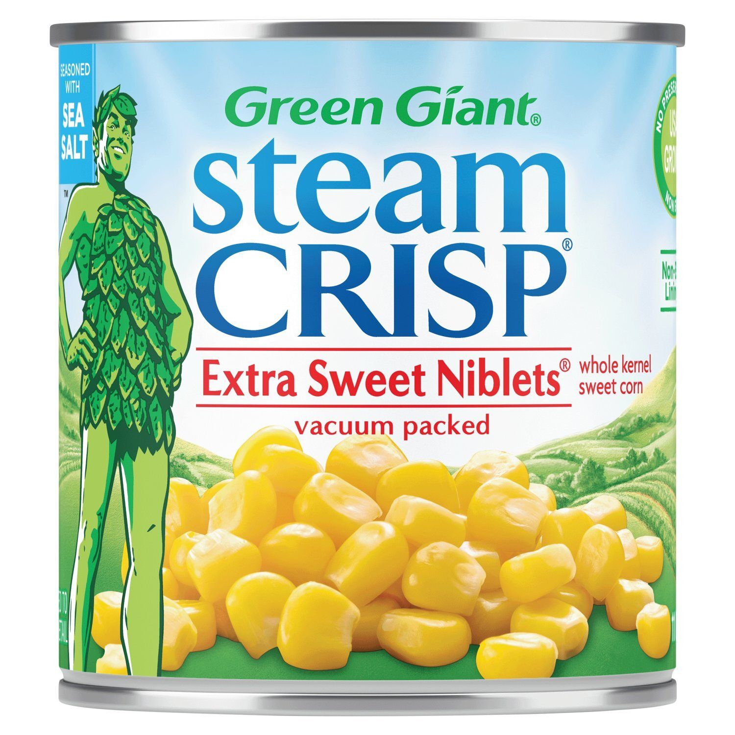 Green Giant SteamCrisp Whole Kernel Extra Sweet Corn Niblets, 11 oz