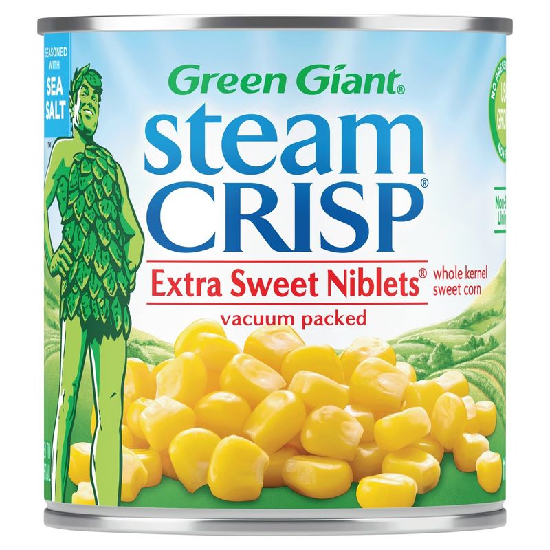 Green Giant SteamCrisp Whole Kernel Extra Sweet Corn Niblets, 11 oz