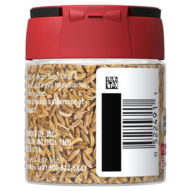 McCormick Fennel Seed, 0.85 oz
