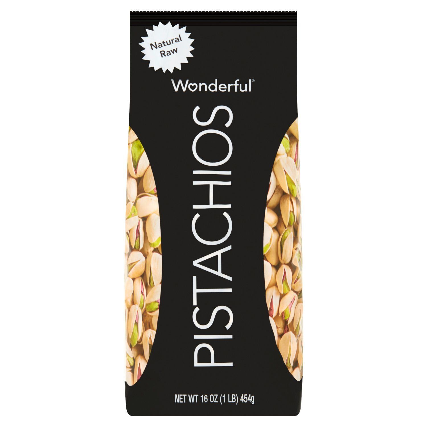 Wonderful Natural Raw Pistachios, 16 oz