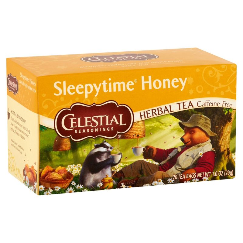 Celestial Seasonings Sleepytime Honey Herbal Tea Bags, 20 count, 1.0 oz