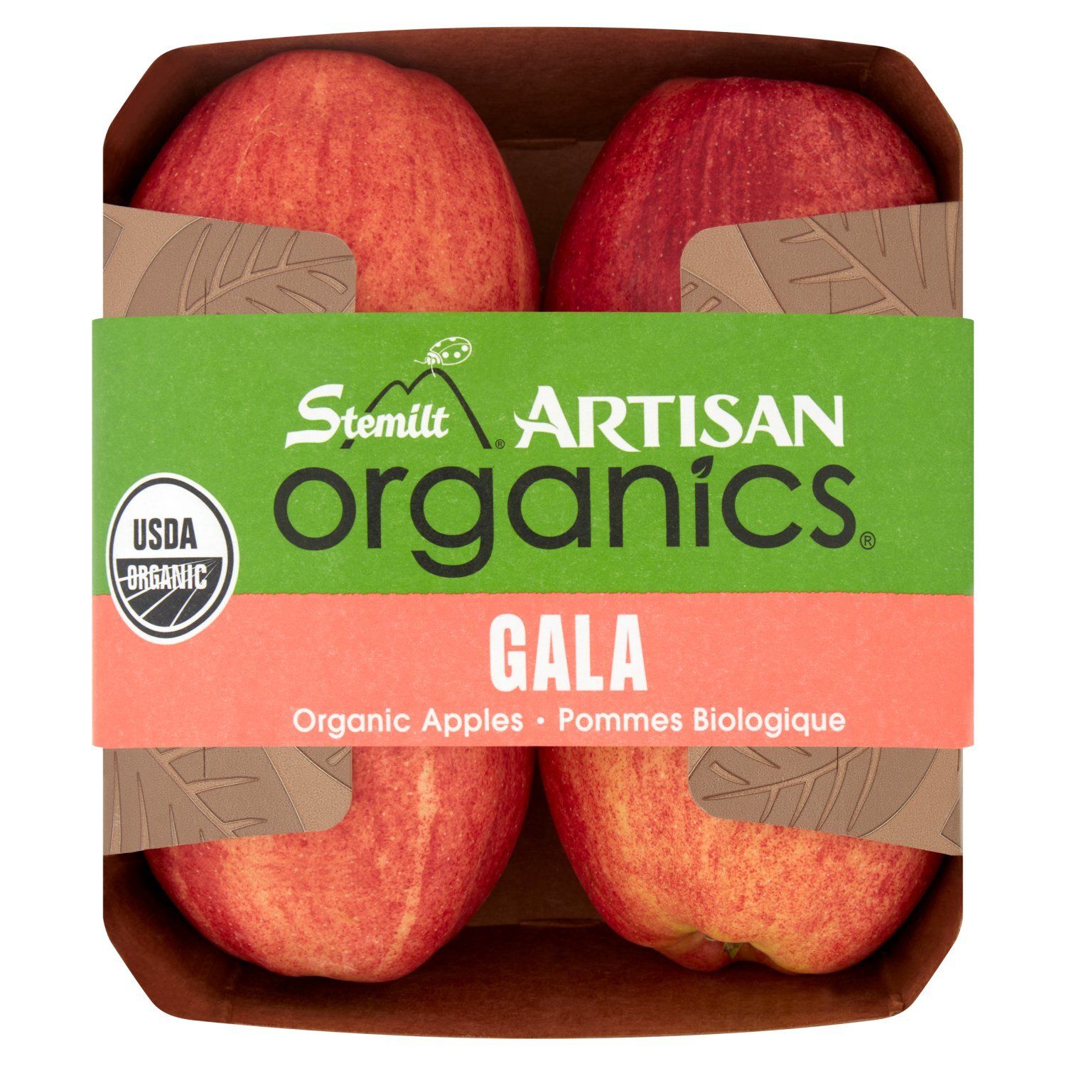 Stemilt Artisan Organics Gala Organic Apples, 4 ct