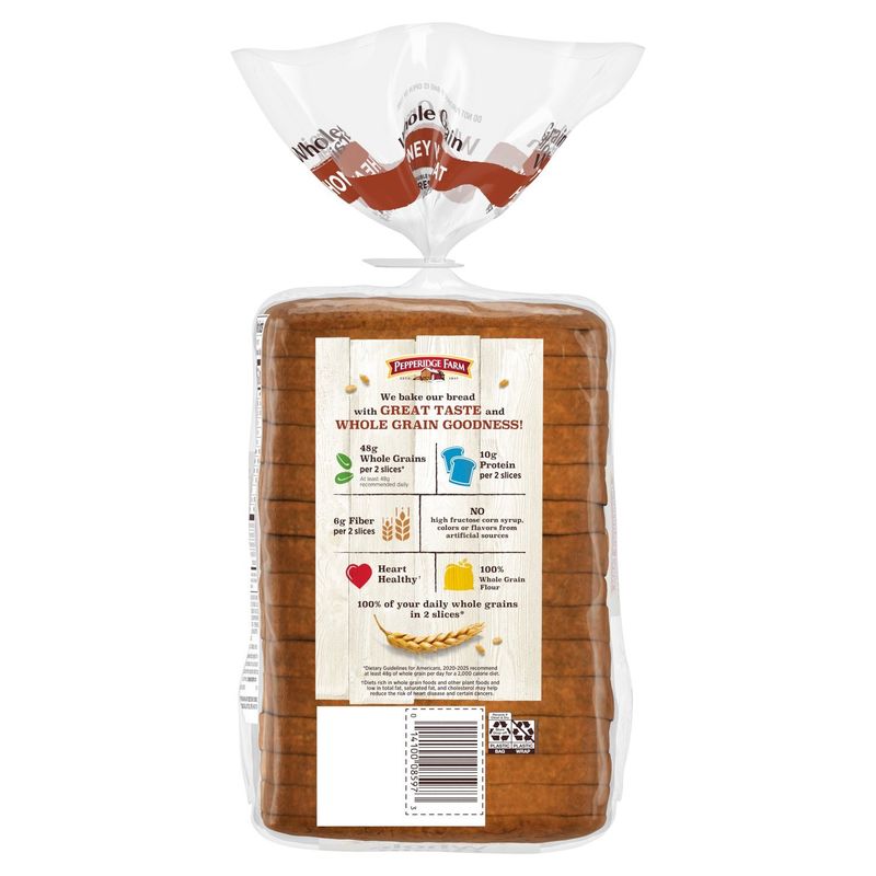 Pepperidge Farm Whole Grain Honey Wheat Bread, 24 oz