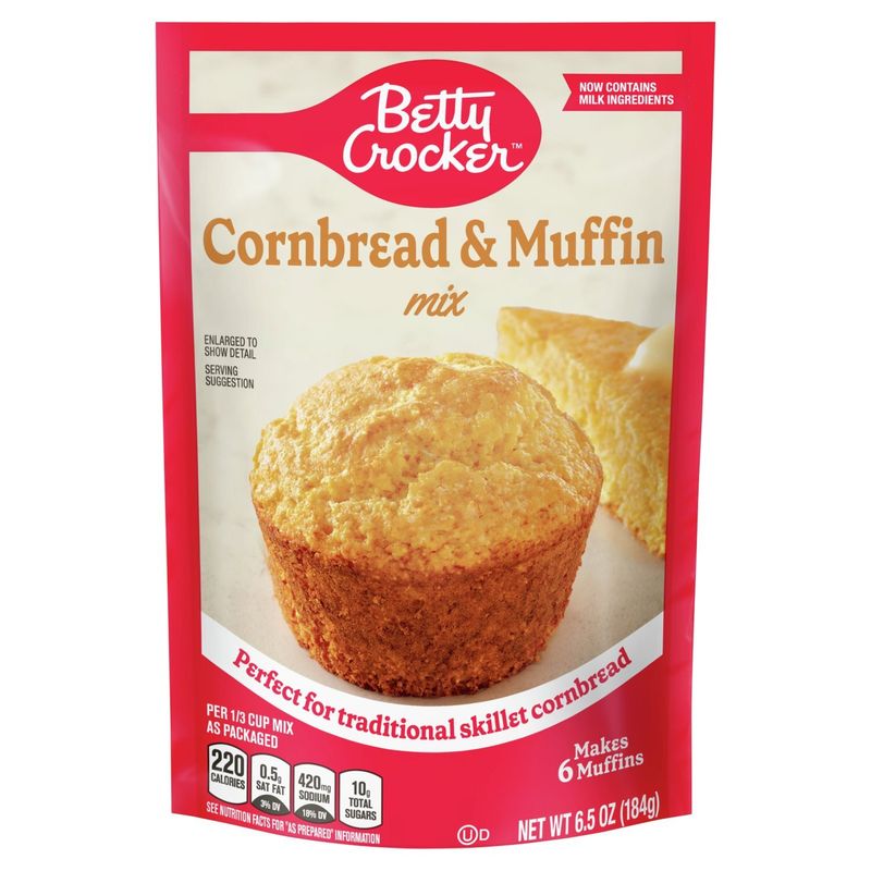 Betty Crocker Cornbread &amp; Muffin Mix, 6.5 oz