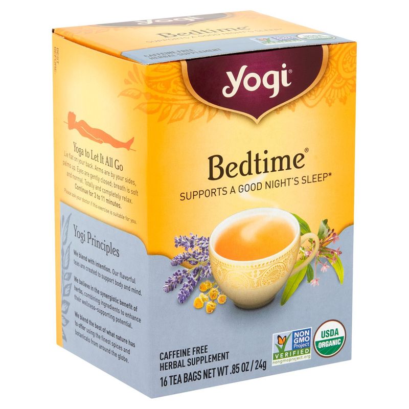 Yogi Bedtime Herbal Supplement Tea Bags, 16 count, 0.85 oz