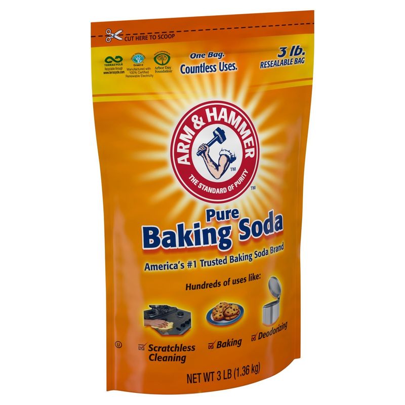 Arm &amp; Hammer Pure Baking Soda, 3 lb