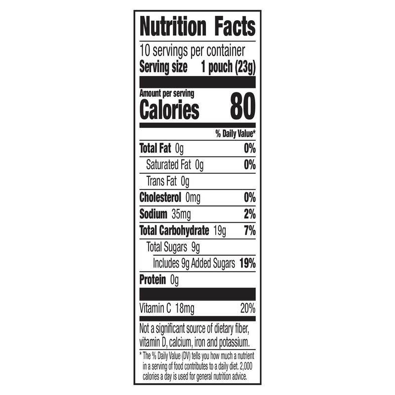 Betty Crocker Disney Stitch Fruit Flavored Snacks, 0.8 oz, 10 count
