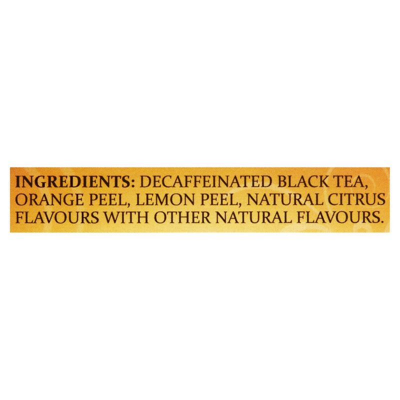 Twinings Decaffeinated Lady Grey Flavoured Black Tea Bags, 20 count, 1.41 oz