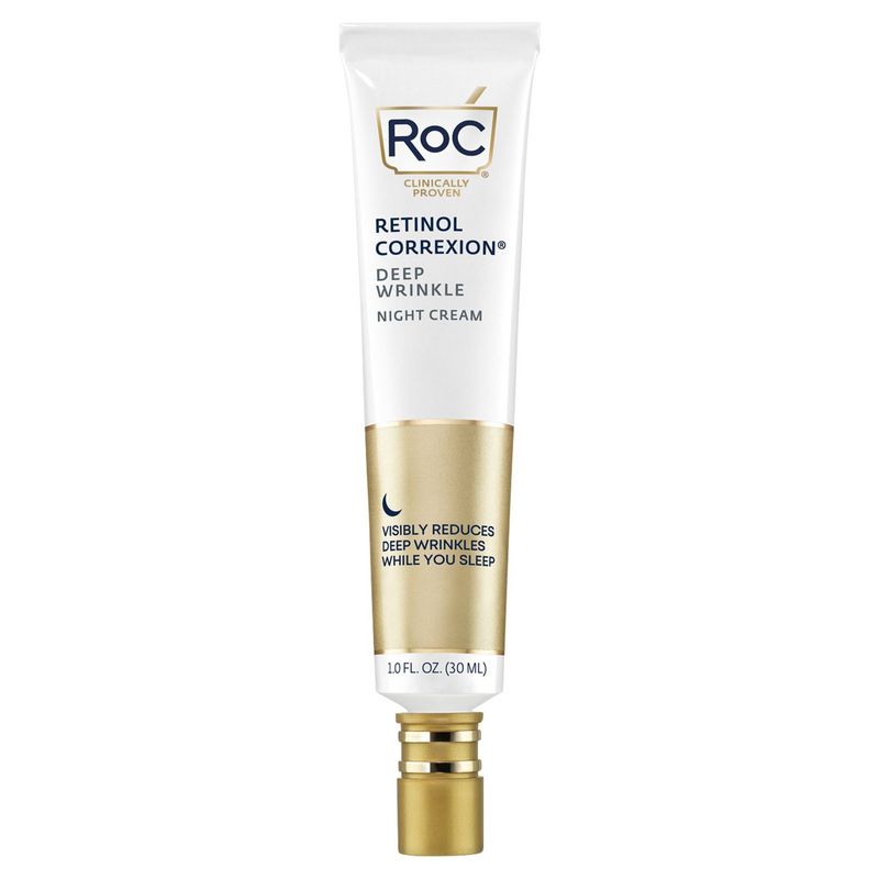 RoC Retinol Correxion Deep Wrinkle Night Cream, 1.0 fl oz