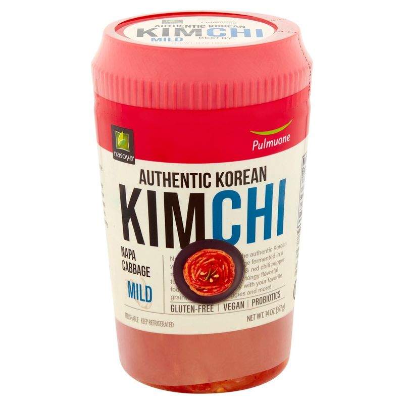 Nasoya Mild Napa Cabbage Authentic Korean Kimchi, 14 oz
