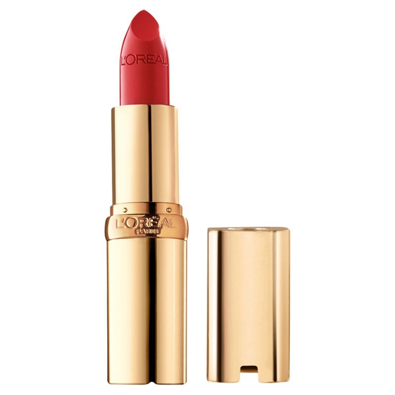 L'Oréal Paris Colour Riche 350 British Red Lipstick, 0.13 oz