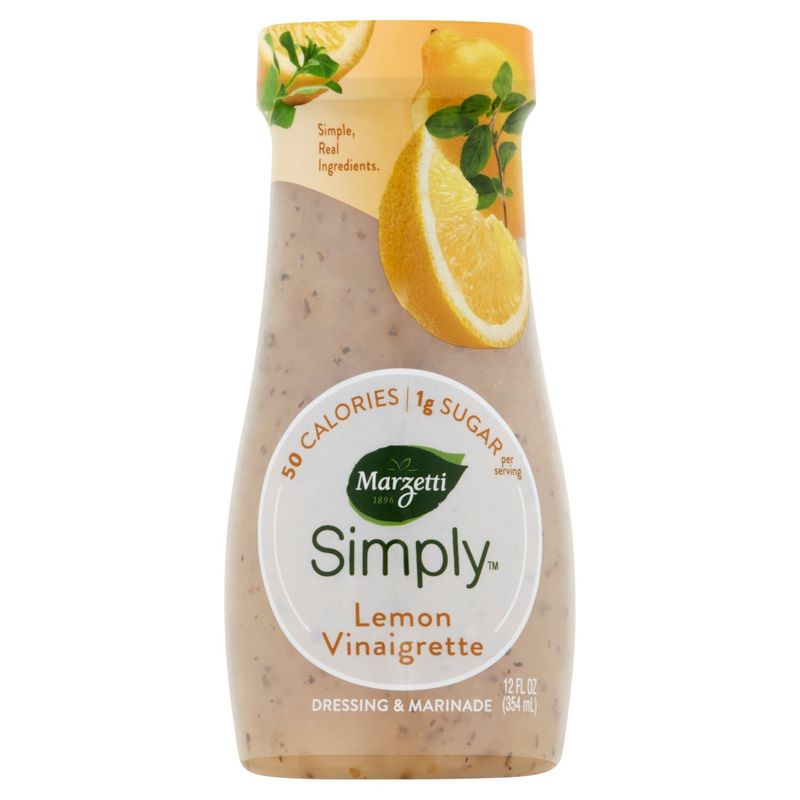 Marzetti Simply Lemon Vinaigrette Dressing &amp; Marinade, 12 fl oz