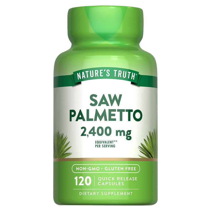 Nature's Truth Saw Palmetto Dietary Supplement, 120 count