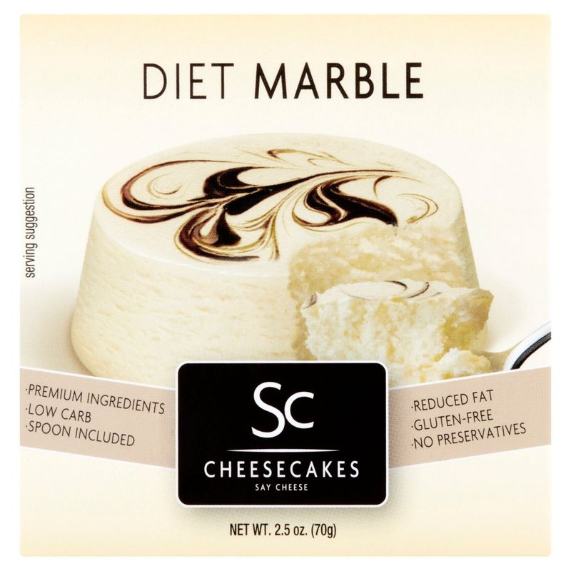 Say Cheese Diet Marble Cheesecake, 2.5 oz