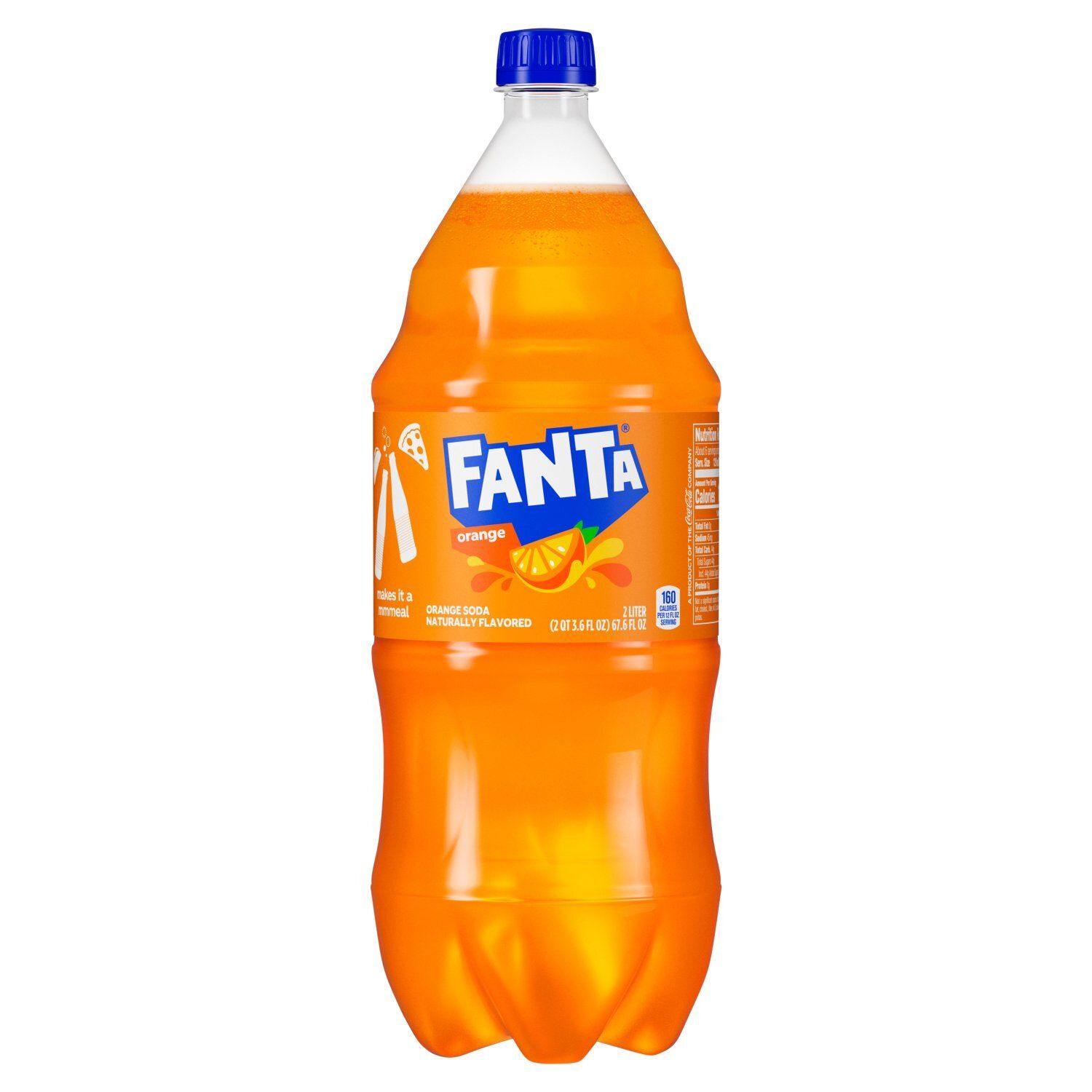 Fanta Orange Soda, 67.6 fl oz