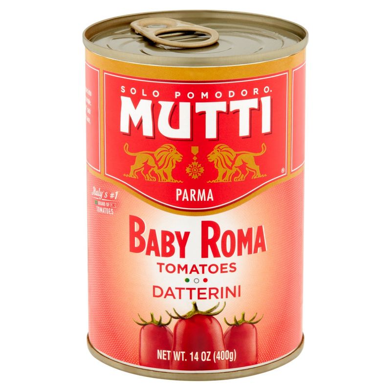 Mutti Baby Roma Tomatoes, 14 oz