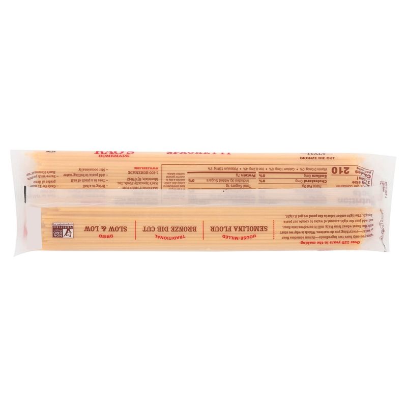Rao's Homemade Bronze Die Cut Spaghetti Pasta, 16 oz