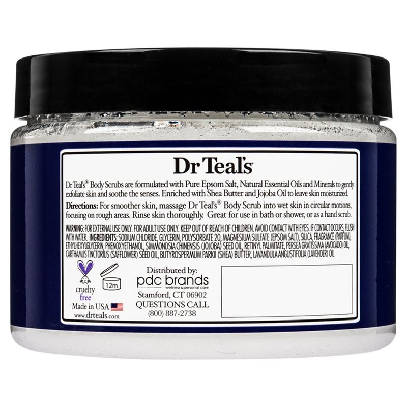 Dr Teal's Epsom Salt Body Scrub, 16 oz