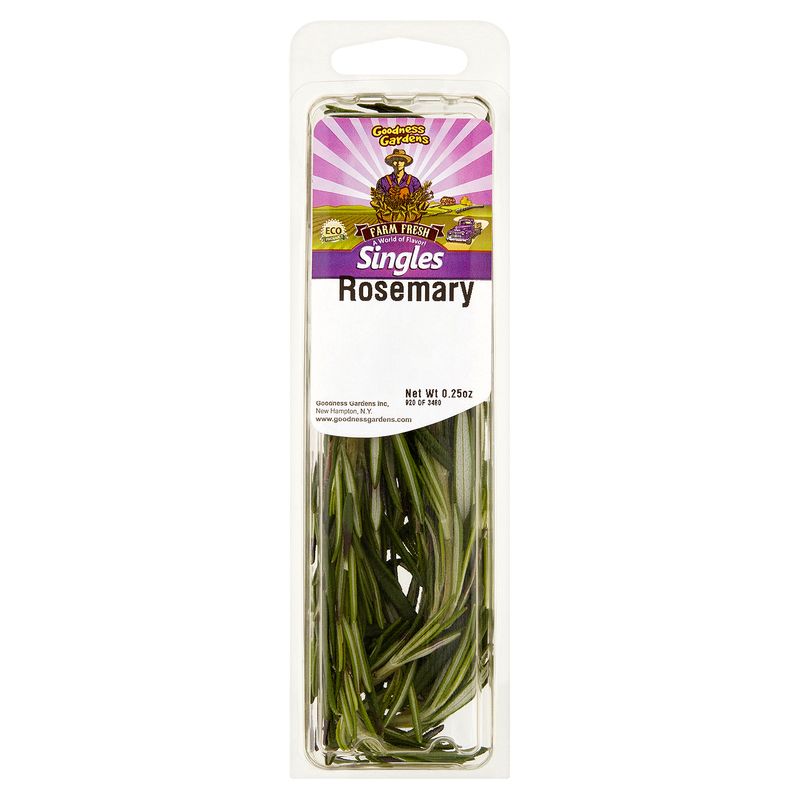 Goodness Gardens Farm Fresh Singles Rosemary, 0.25 oz