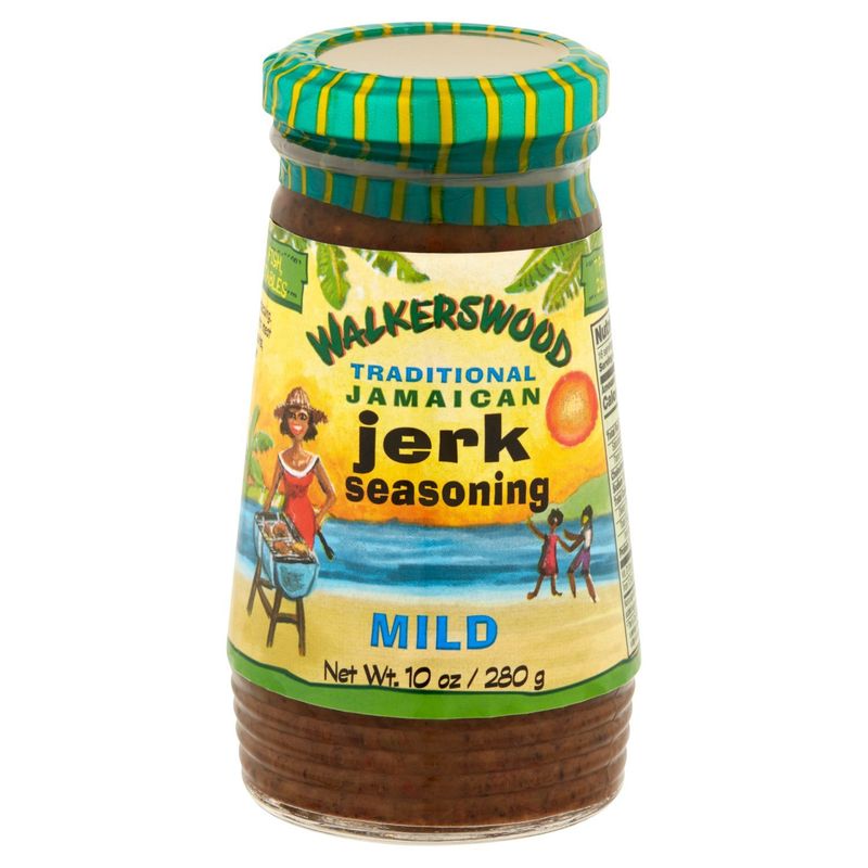 Walkerswood Traditional Mild Jamaican Jerk Seasoning, 10 oz