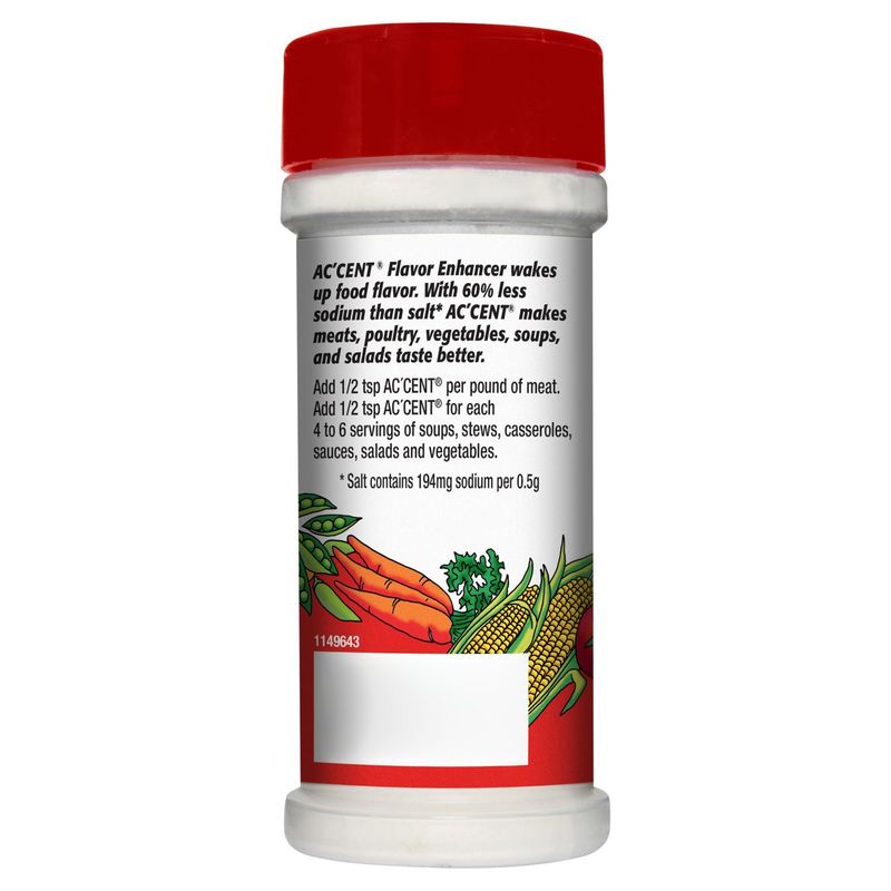 Accent Flavor Enhancer, 4.5 oz
